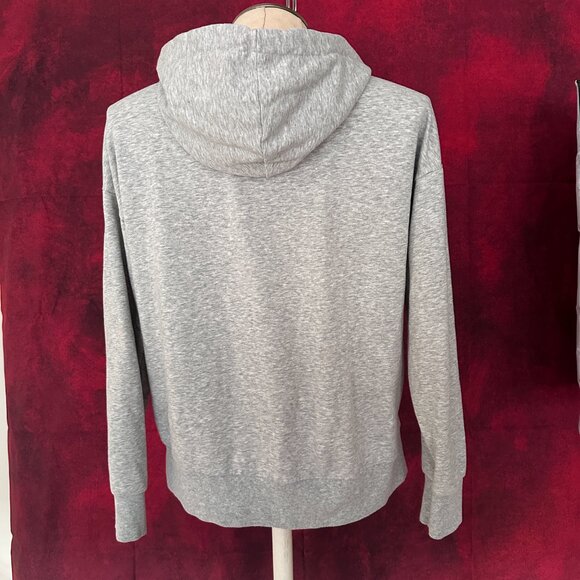 TIME and TRU HEATHER GRAY ZIP-UP HOODI SIZE L (LARGE) - Picture 3 of 8